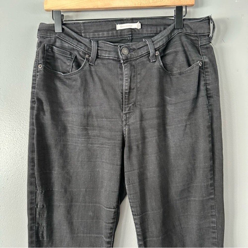 Levi Strauss Original Riveted Classic Bootcut Jeans | Black - Picture 4 of 9